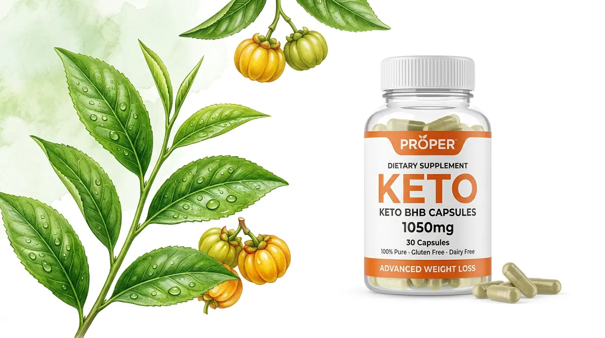 Bebida saludable con MCT y té